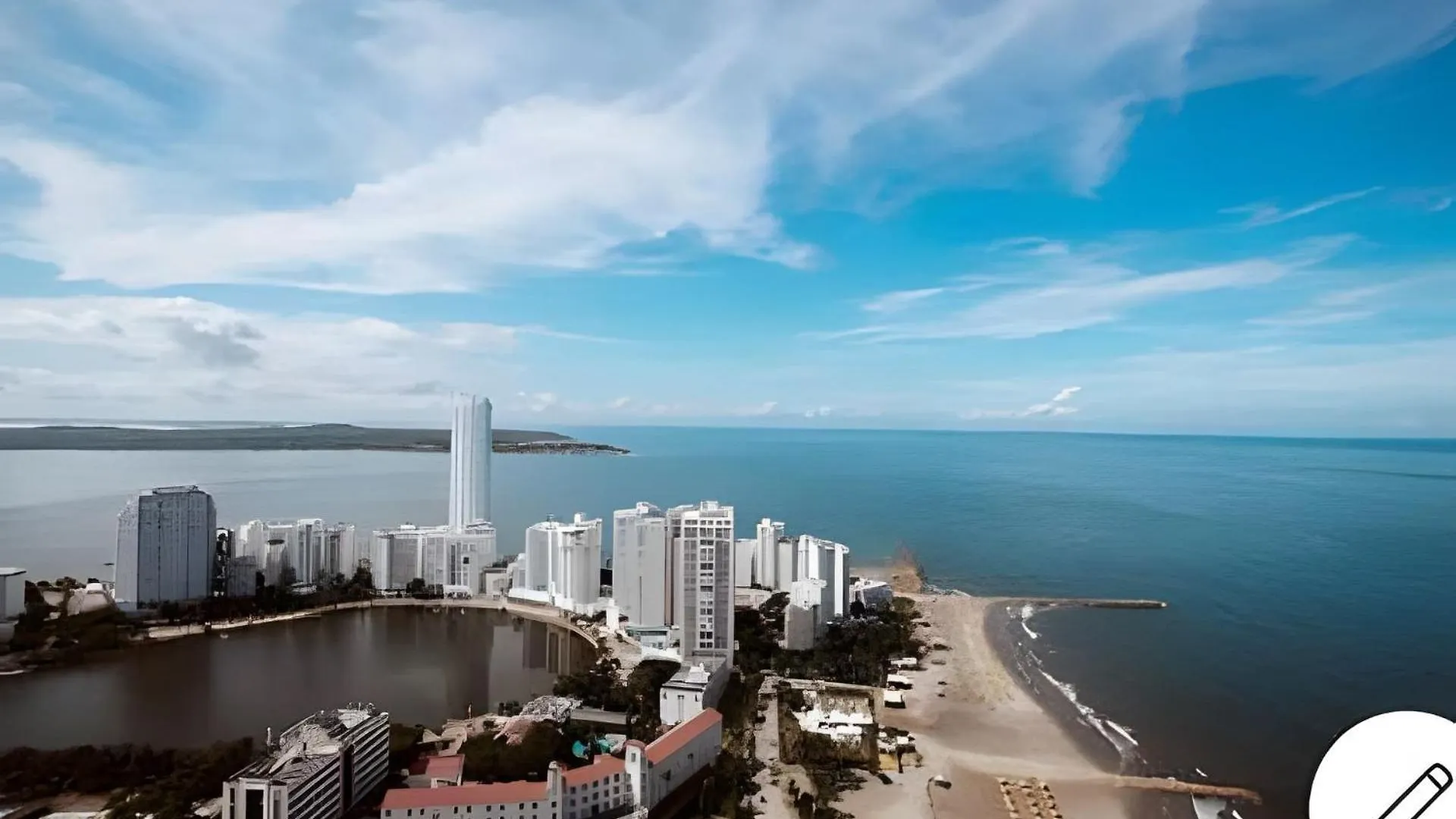 Laurdhomes Palmetto Beach Floor 32, Sea View, 3Hbt Cartagena Apartment